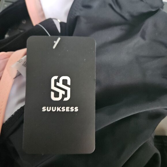 Suuksess Womens Elegant Mesh Panel High-Waisted One-Piece Swimsuit Size Small - Picture 11 of 14